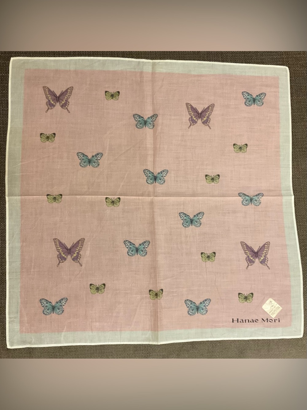 NWT Vintage Hanae Mori Neckerchief Scarf